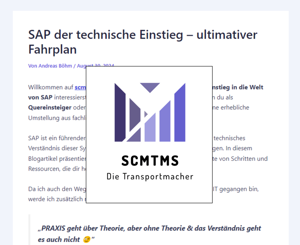 sap-der-technische-einstieg