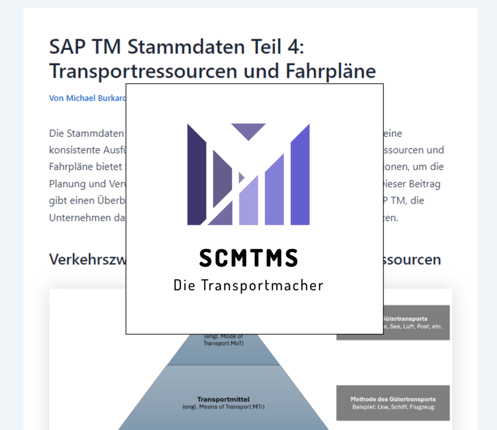 sap-tm-stammdaten-ressourcen-fahrpläne