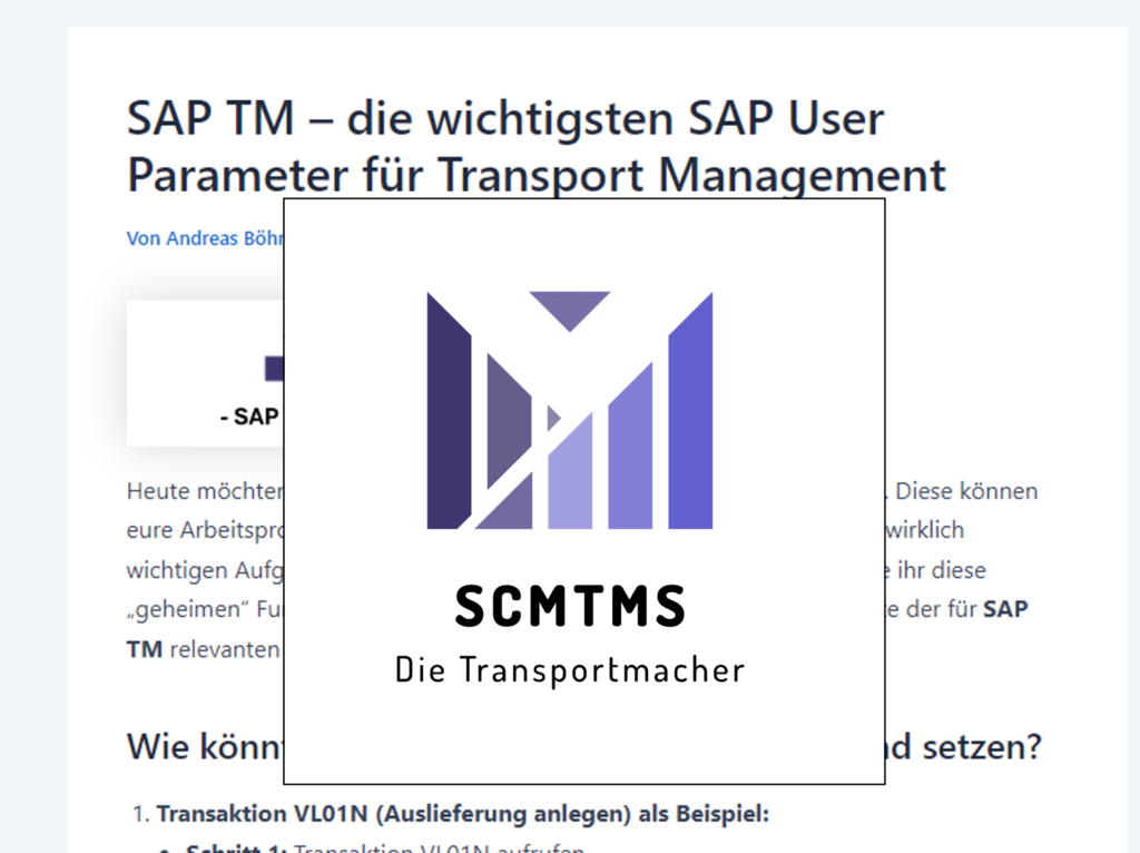 sap-tm-user-parameter-benutzerparameter