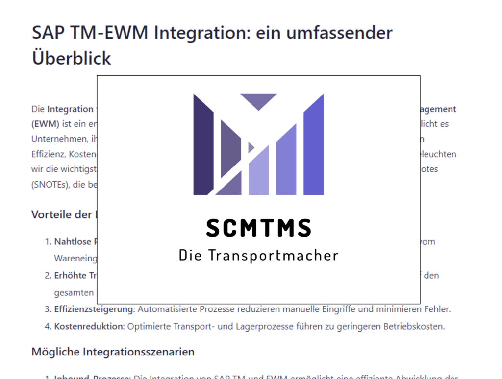 sap-tm-ewm-integration