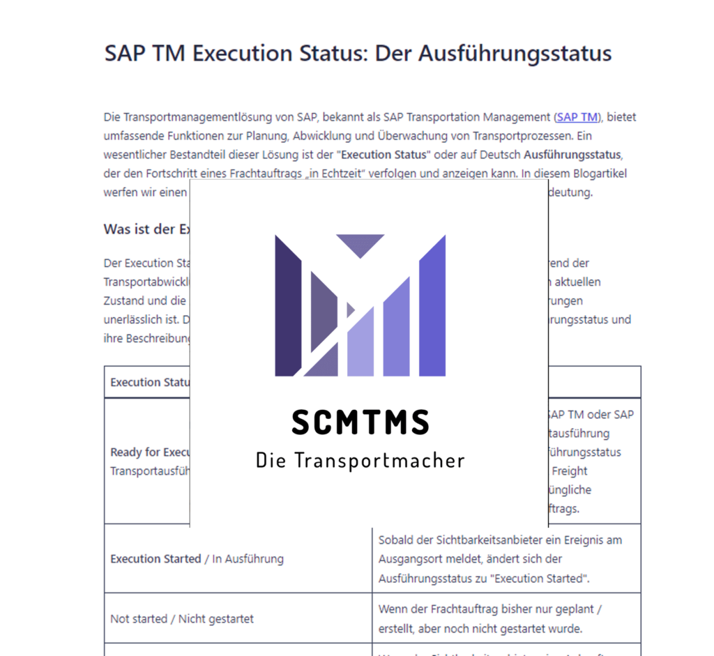 sap-tm-execution-status-ausführungsstatus