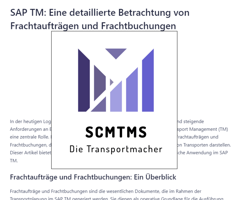 sap-tm-frachtbuchungen-frachtaufträge-überblick