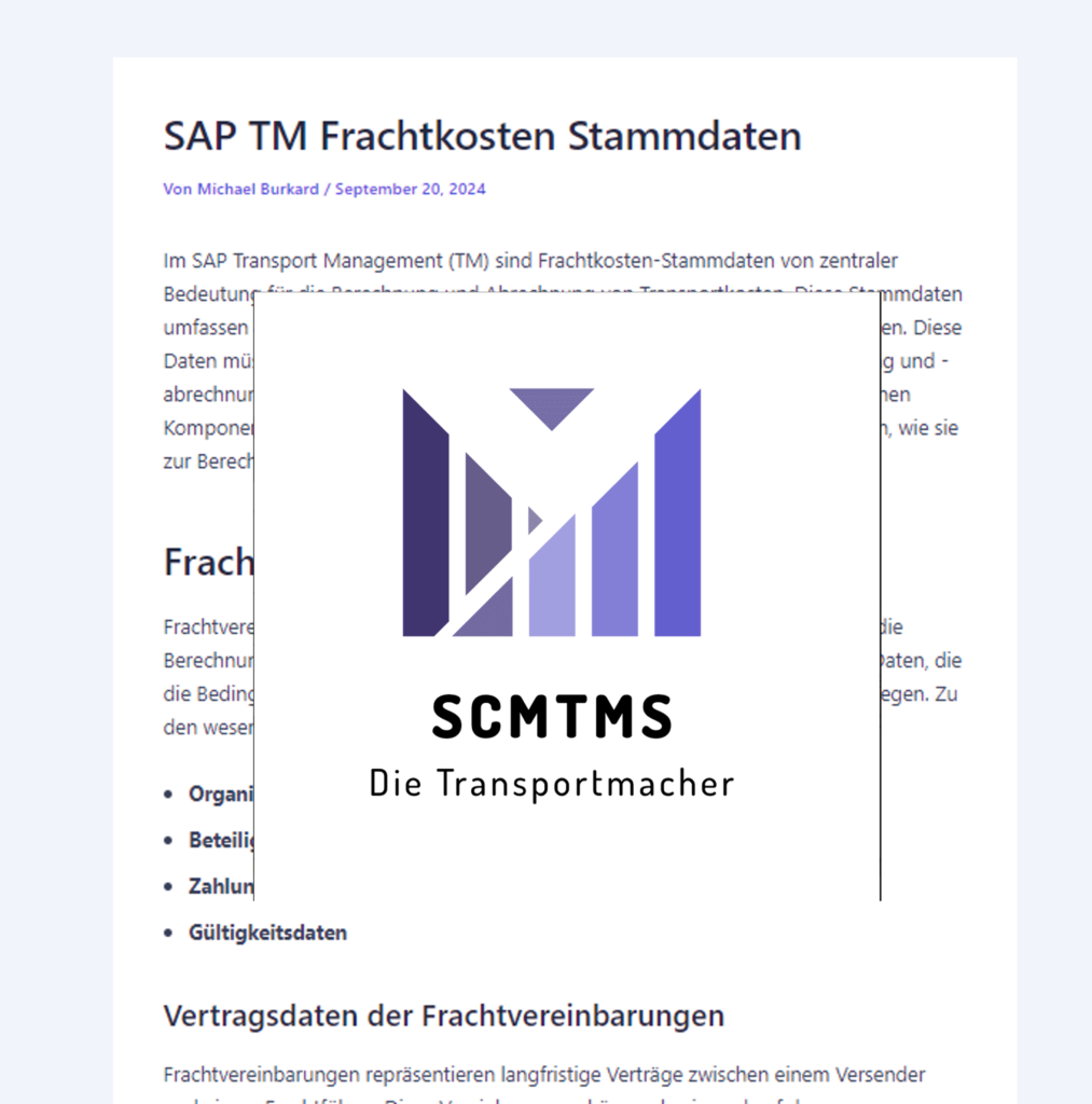 sap-tm-frachtkosten-stammdaten