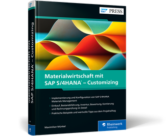 sap mm customizing buch materialmanagement materialwirtschaft