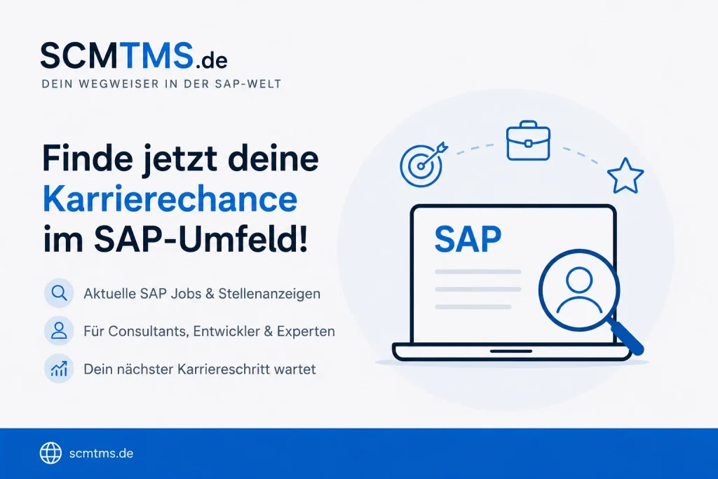 sap karriere starten job finden