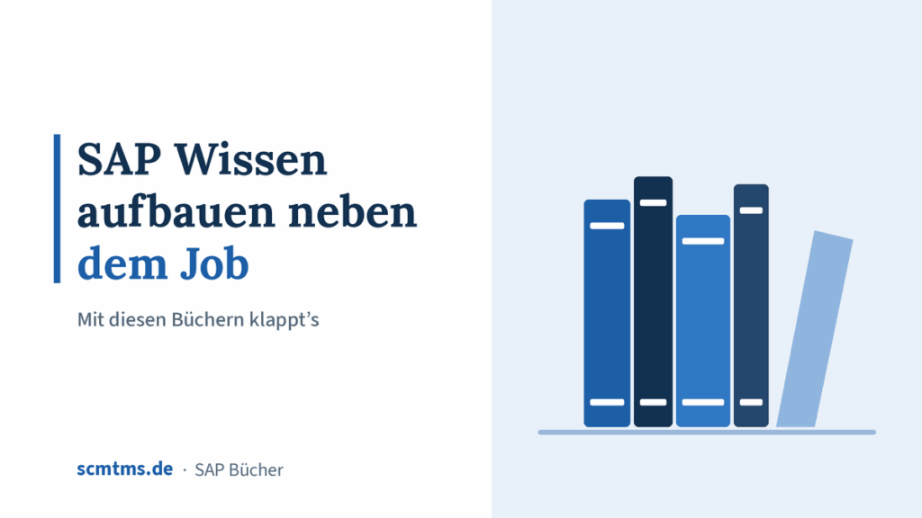 SAP Wissen aufbauen neben dem Job – mit diesen Büchern klappt’s – Grafik mit Bücher-Symbol