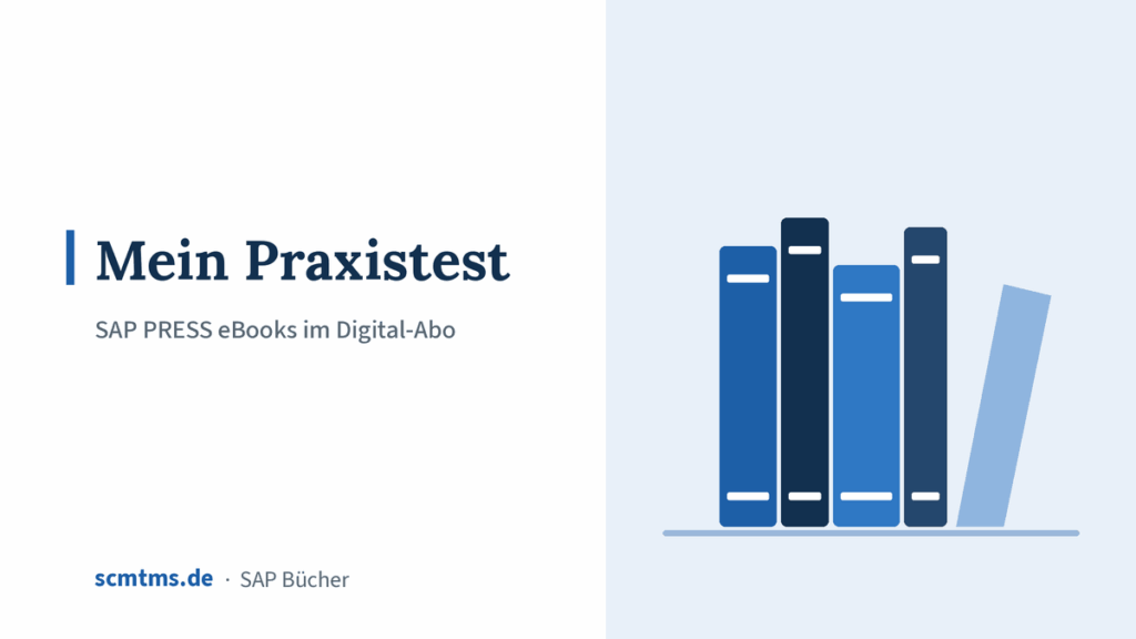 Mein Praxistest: SAP PRESS eBooks im Digital-Abo – Grafik mit Bücher-Symbol