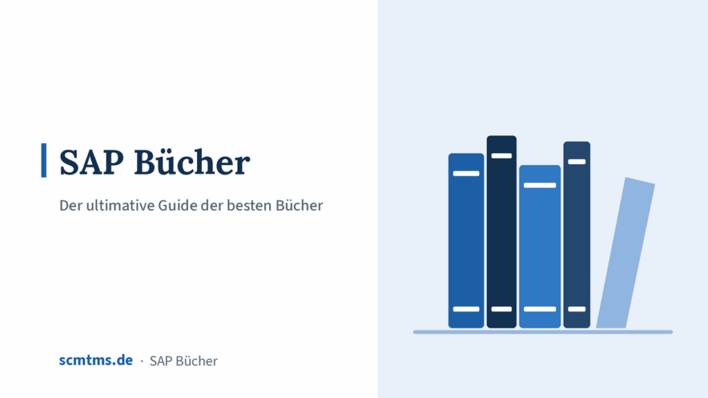 SAP Bücher - der ultimative Guide der besten Bücher – Grafik mit Bücher-Symbol